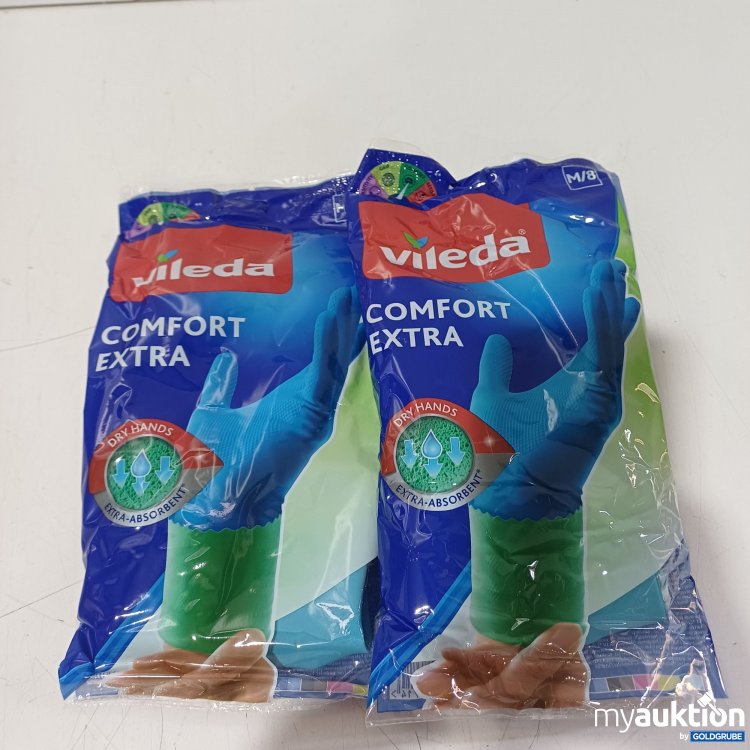Artikel Nr. 444279 Artikel Nr. 444279: Vileda Comfort Extra Haushaltshandschuhe Gr M 2Stk