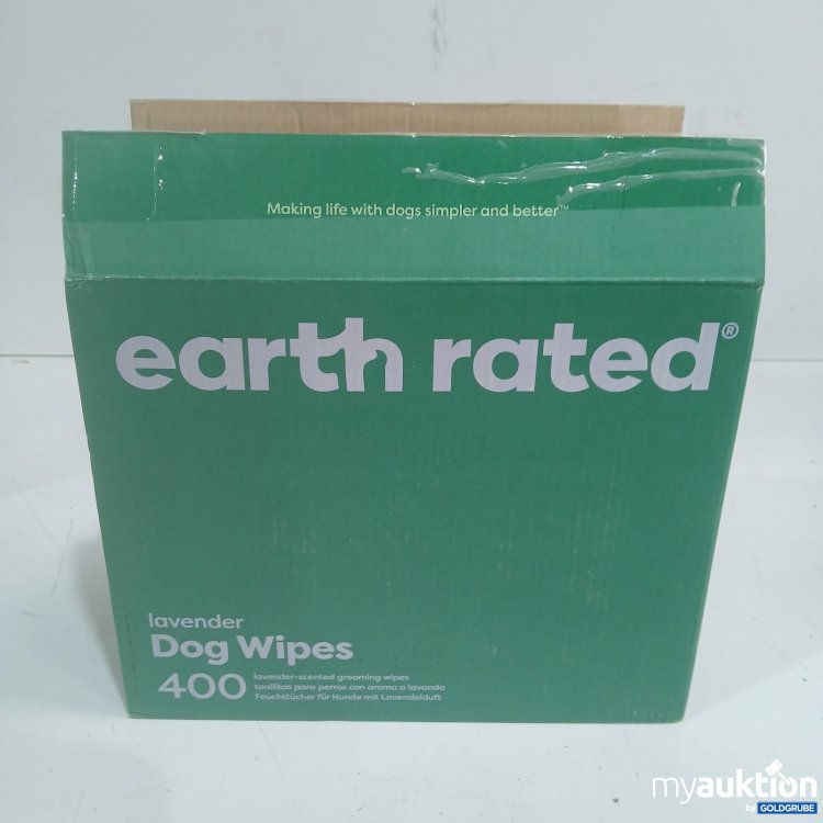 Artikel Nr. 477279 Artikel Nr. 477279: earth rated Dog Wipes Lavendelduft 400Feuchttücher