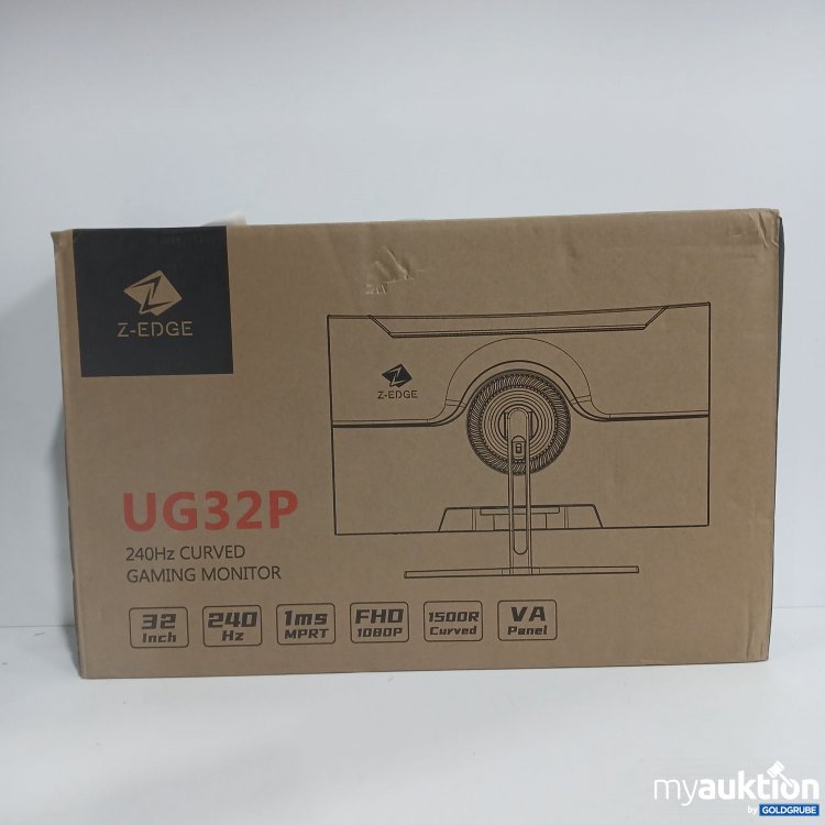 Artikel Nr. 816279 Artikel Nr. 816279: Z-EDGE UG32P 240Hz Curved Gaming Monitor 32"