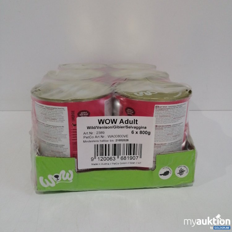 Artikel Nr. 855279: WOW Adult Wild 6x800g