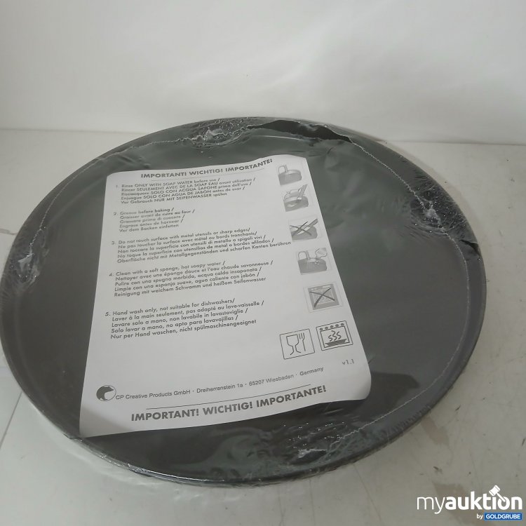 Artikel Nr. 906279 Artikel Nr. 906279: Grizzly Pizzablech Rund 28cm 2x