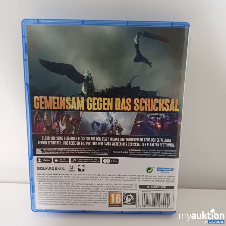 Artikel Nr. 917279: SQUARC CNIX PS5 Spiel