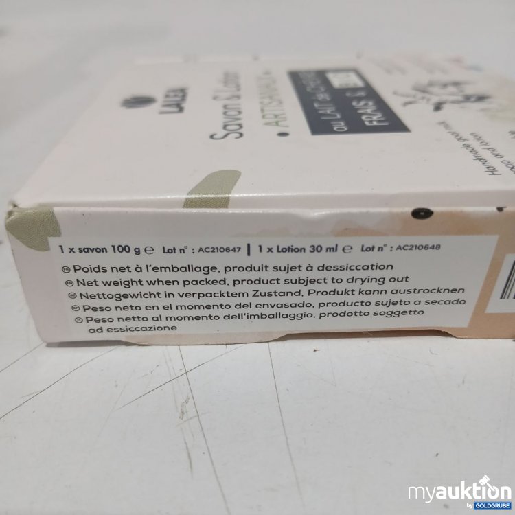 Artikel Nr. 918279: Lalea Savon & Lotion Artisanaux au Lait de Chèvre Frais & Bio 100 g 30 ml