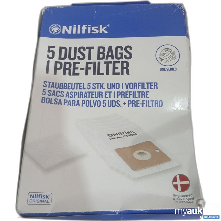 Artikel Nr. 919279: Nilfisk Staubbeutel I Vorfilter 5 Stück