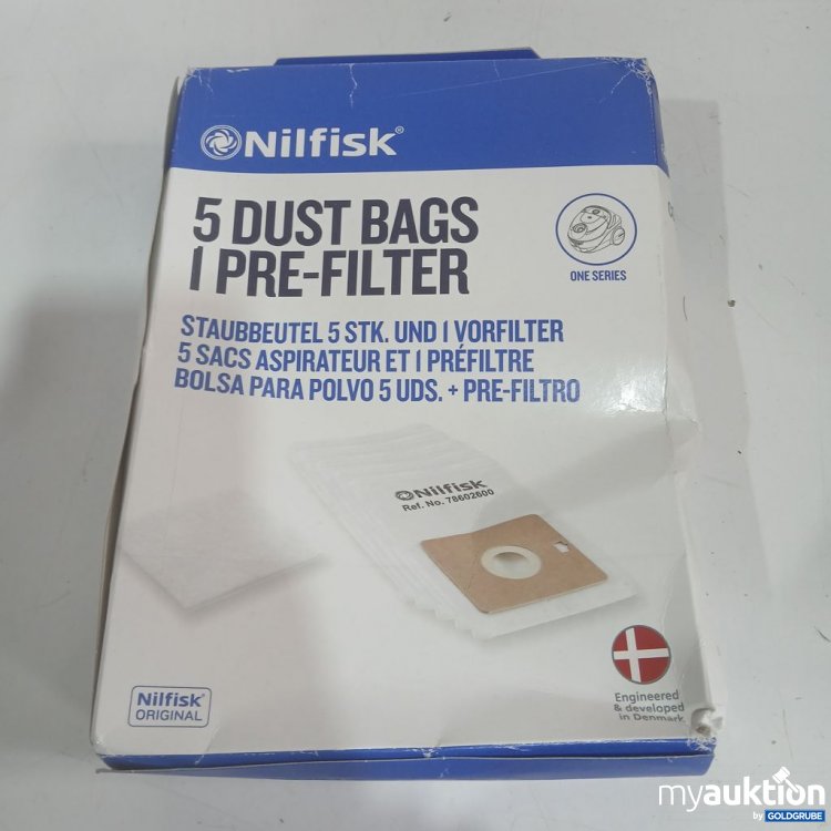 Artikel Nr. 919279: Nilfisk Staubbeutel I Vorfilter 5 Stück