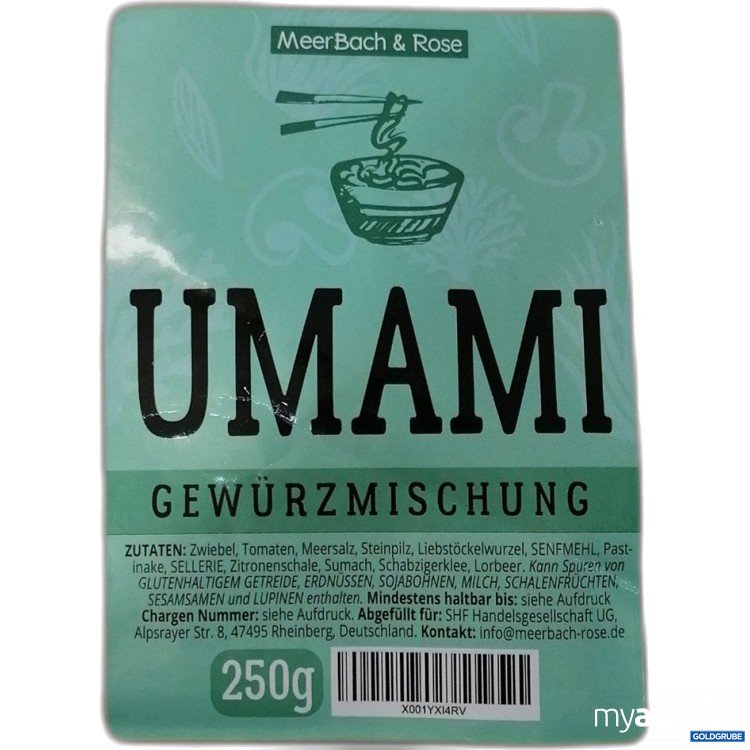 Artikel Nr. 951279: MeerBach&Rose Umami Gewürzmischung 250g
