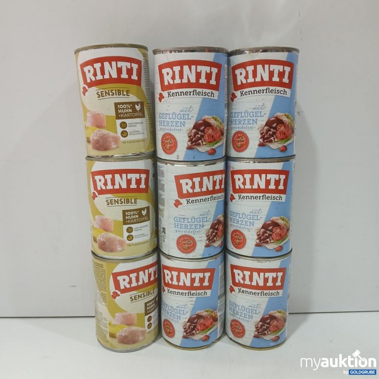 Artikel Nr. 973279: Rinti Kennerfleisch diverse Sorten 9x400 g