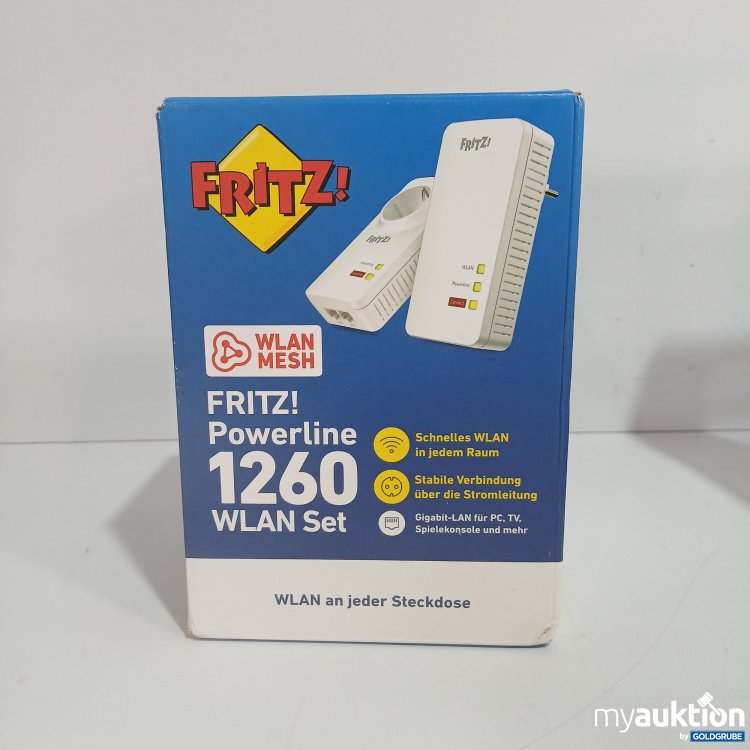 Artikel Nr. 827280 Artikel Nr. 827280: Fritz! Powerline 1260 WLAN Set