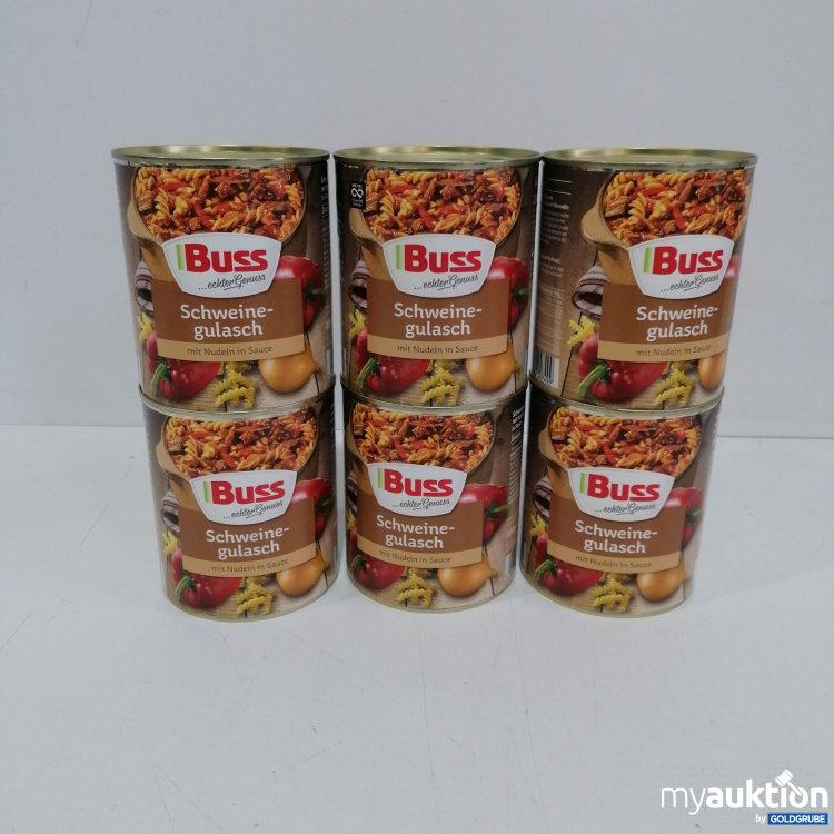 Artikel Nr. 844280 Artikel Nr. 844280: Buss Schweinegulasch 6x800g