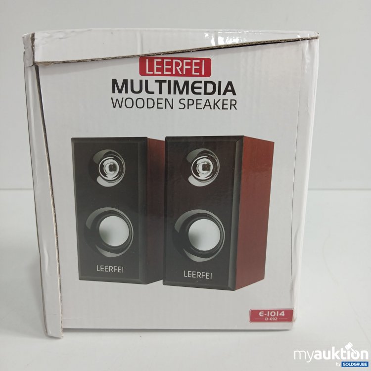 Artikel Nr. 853280 Artikel Nr. 853280: Leerfei Multimedia Wooden Speaker E-IOI4