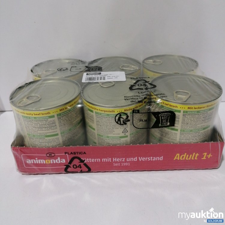 Artikel Nr. 875280: Animonda Gran Carno Adult Rind + Entenherzen 6×800g
