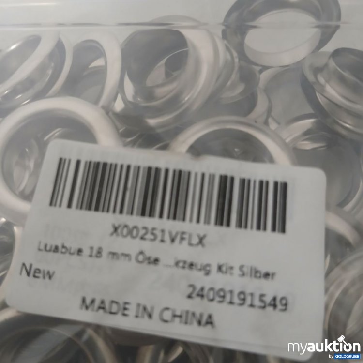 Artikel Nr. 913280: Keine Marke Ringe 18 mm Öse Silber