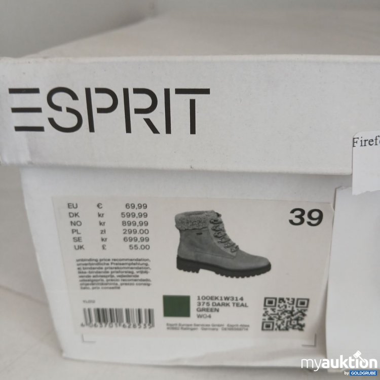 Artikel Nr. 954280: Esprit Winterstiefel Grau Schwarz