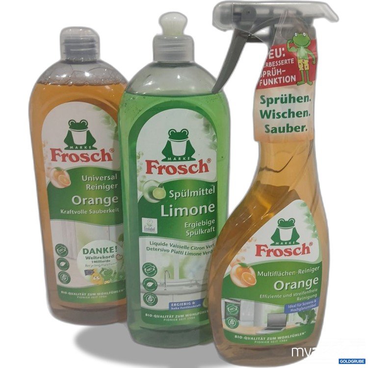 Artikel Nr. 972280: Diverse Frosch Reiniger 2x750ml 1x500ml