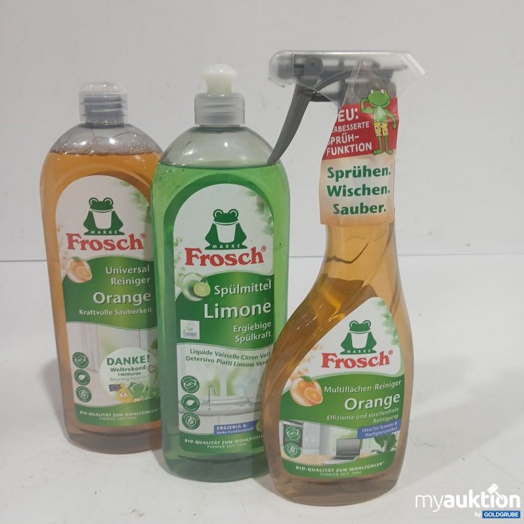 Artikel Nr. 972280: Diverse Frosch Reiniger 2x750ml 1x500ml