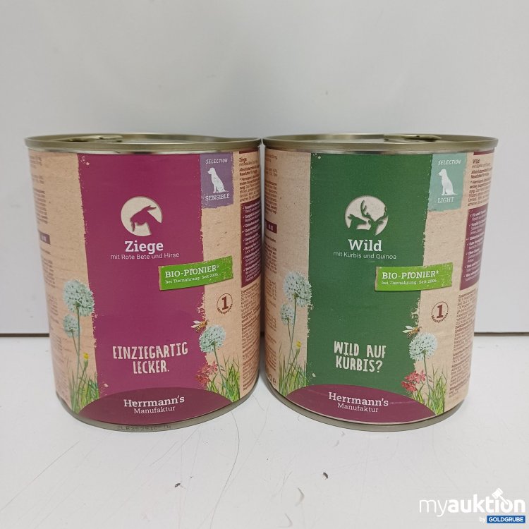 Artikel Nr. 987280: Herrmann's Manufaktur, diverse Sorten Hundefutter