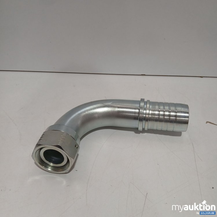 Artikel Nr. 523281: Edelstahl Rohr mit Schlauchanschluss Durchmesser ca 5cm 