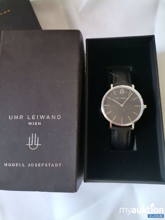 Artikel Nr. 836281: Uhr Leinwand Wien Herrenuhr 