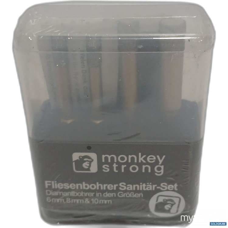 Artikel Nr. 887281: Monkey Strong Fliesenbohrer Sanitär-Set 4x