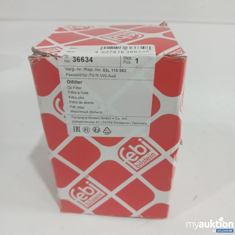 Artikel Nr. 912281: febi bilstein Ölfilter 36634