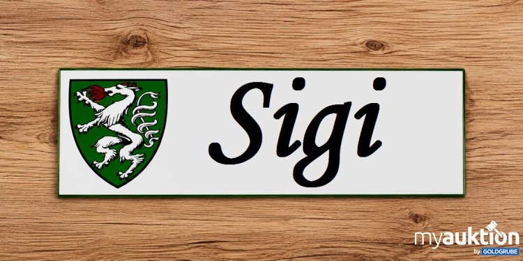 Artikel Nr. 937281 Artikel Nr. 937281: Blechschild