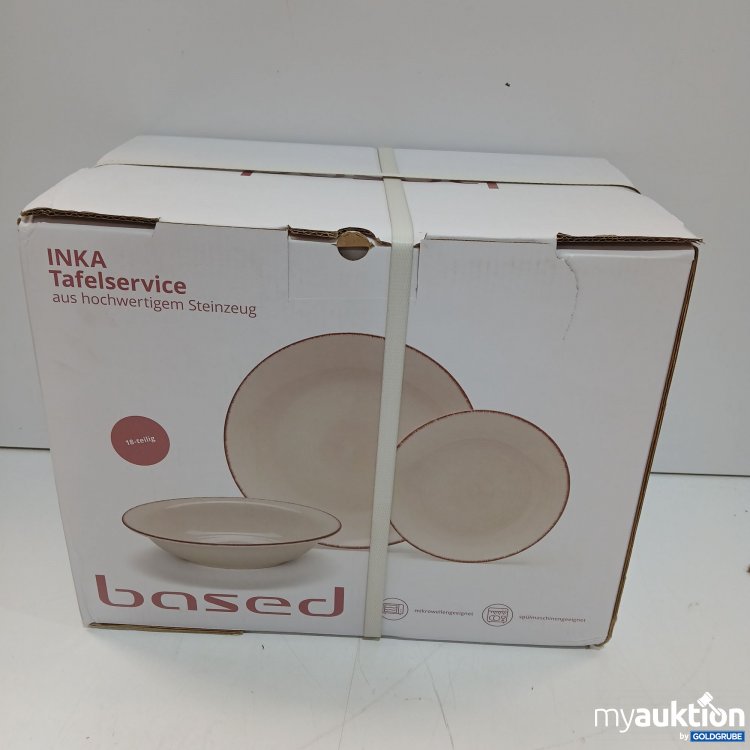 Artikel Nr. 952281: Based Inka Tafelservice aus hochertigem Steinzeug 18 Teilig