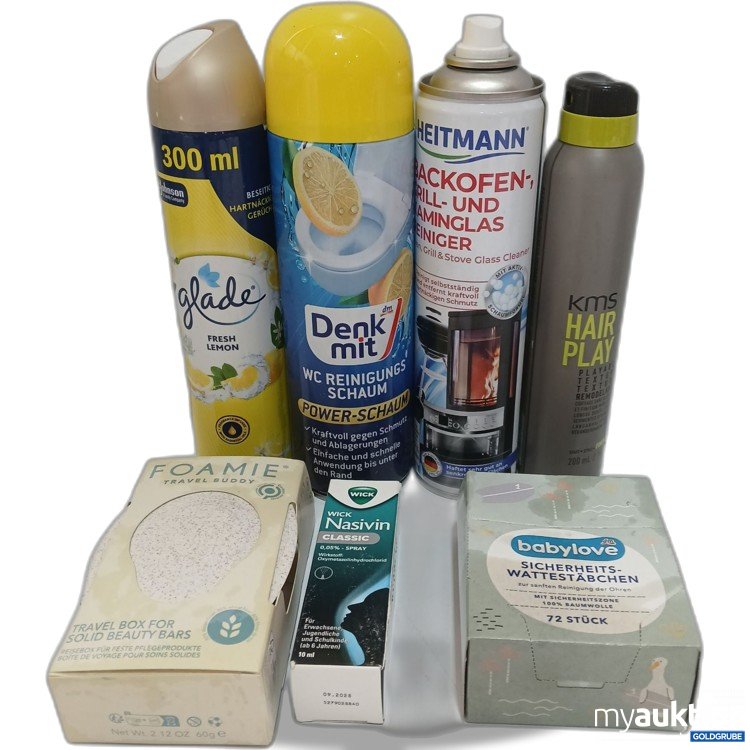 Artikel Nr. 953281: Posten Diverse Drogerie Produkte 7 Stück