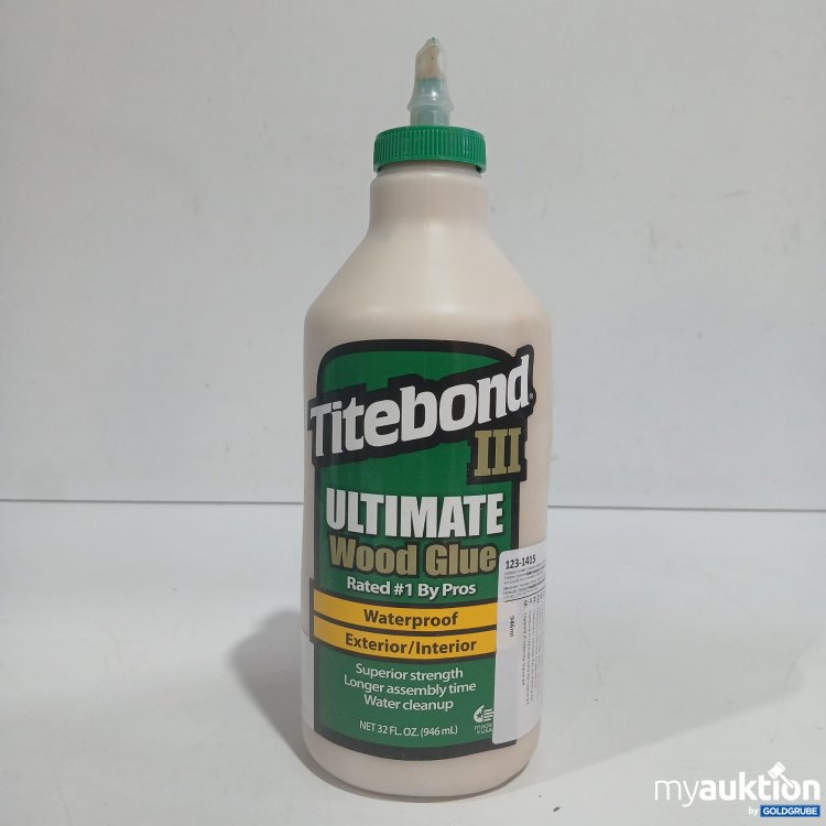 Artikel Nr. 964281: Titebond III Ultimate Wood Glue 946ml 