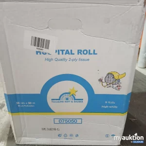 Auktion Hospital Roll 50cmx50m 9 Rollen 