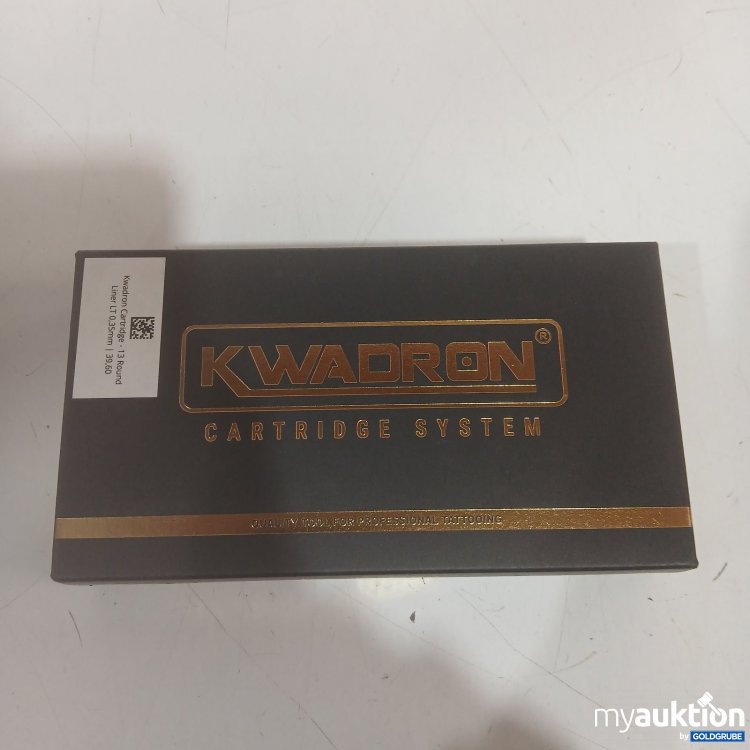 Artikel Nr. 465282 Artikel Nr. 465282: Kwadron Disposable Tattoo Cartridge Needles #12 35/13 RLLT 20Stk