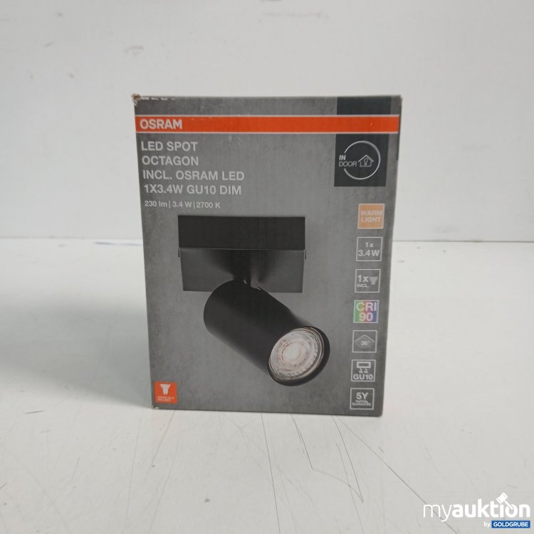 Artikel Nr. 470282 Artikel Nr. 470282: OSRAM LED Spot Octagon 1x3,4W GU10 DIM