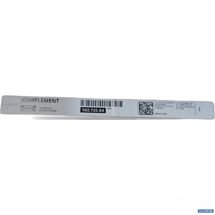 Artikel Nr. 952282: Ikea Komplement 100×35cm 102.735.04