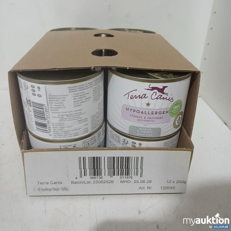 Artikel Nr. 994282 Artikel Nr. 994282: Terra Canis Hypoallergen Strauss & Pastinake 12x200g