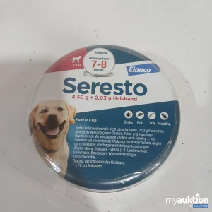 Artikel Nr. 477282: Elanco Seresto Halsband 4,50 g + 2,03 g für Hunde > 8 kg