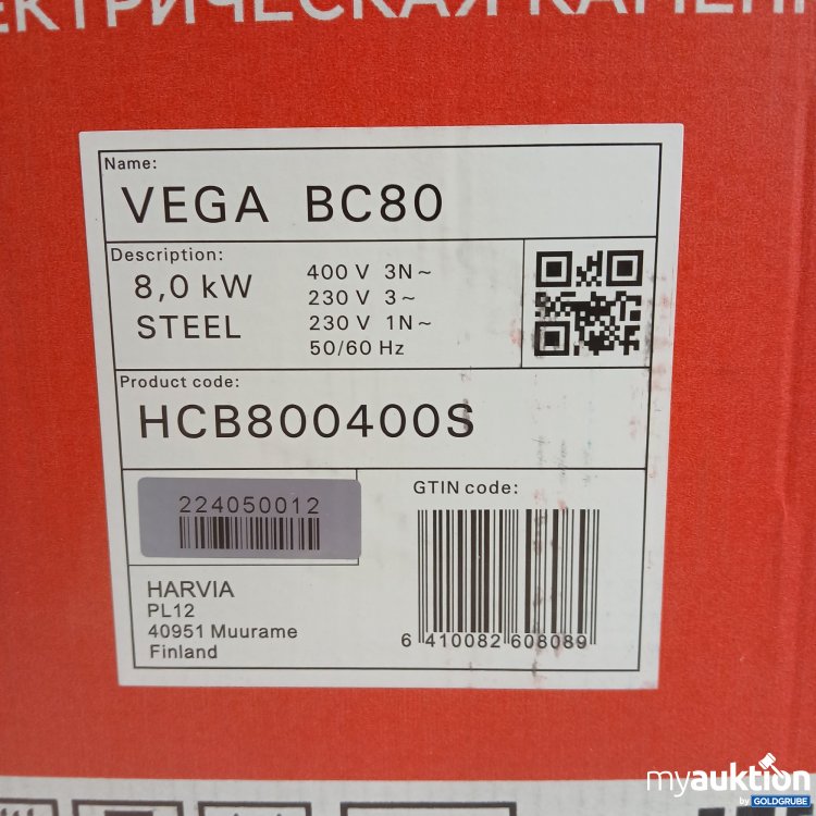 Artikel Nr. 438283 Artikel Nr. 438283: Harvia Saunaofen Vega BC80