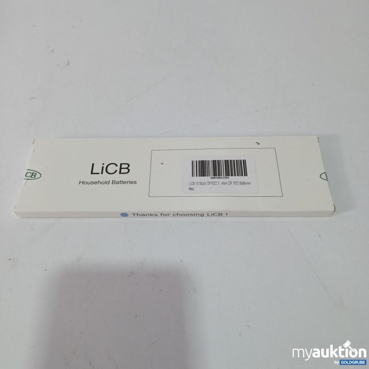Artikel Nr. 806283 Artikel Nr. 806283: LiCB CR1632 10 Stück