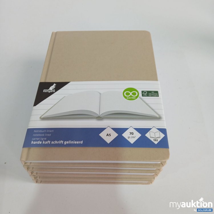 Artikel Nr. 811283 Artikel Nr. 811283: Kangaro Notizbuch liniert A5