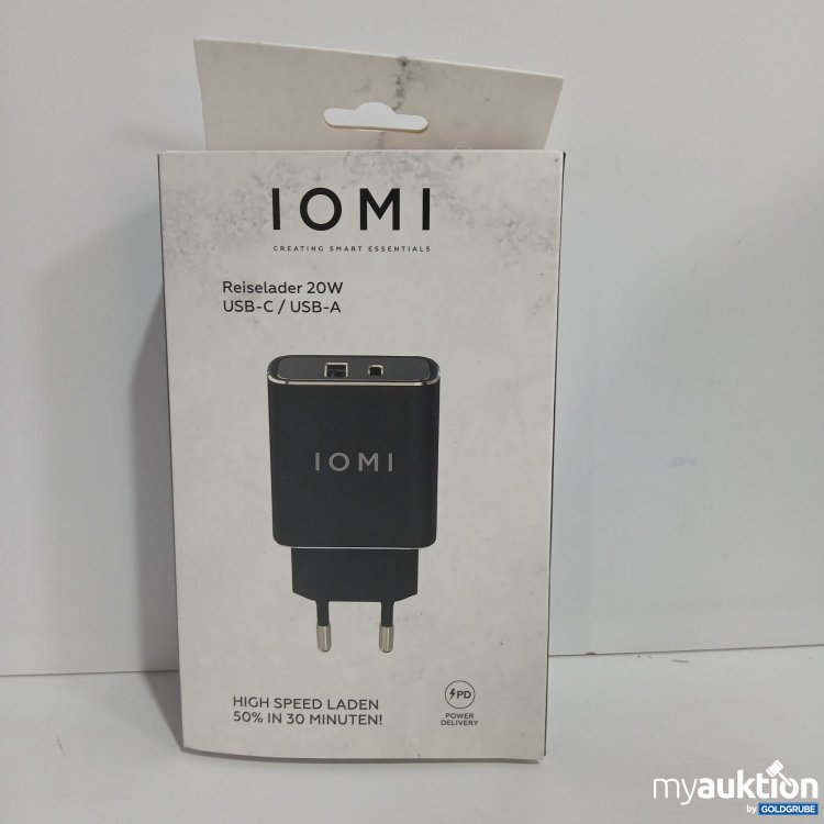 Artikel Nr. 827283: Iomi Reiselader 20W USB-C / USB-A 