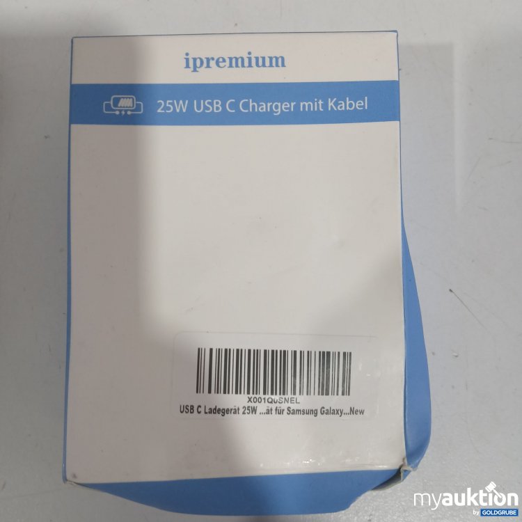 Artikel Nr. 874283 Artikel Nr. 874283: Ipremium 25W USB C Charger mit Kabel für Samsung Galaxy