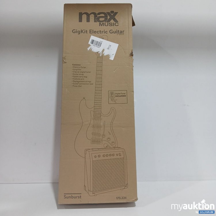 Artikel Nr. 916283: Max Music GigKit Electric Guitar Pack Sunburst 173.226 