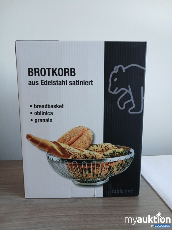 Artikel Nr. 929283 Artikel Nr. 929283: Table line Brotkorb aus Edelstahl satiniert