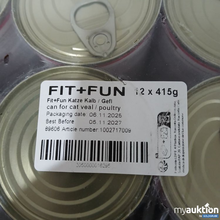 Artikel Nr. 978283: FIT+FUN Ragout mit Kalb & Geflügel 12x415 g