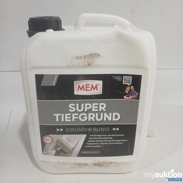 Artikel Nr. 991283: Mem Super Tiefgrund Grundierung 5L reicht für ca. 25m²