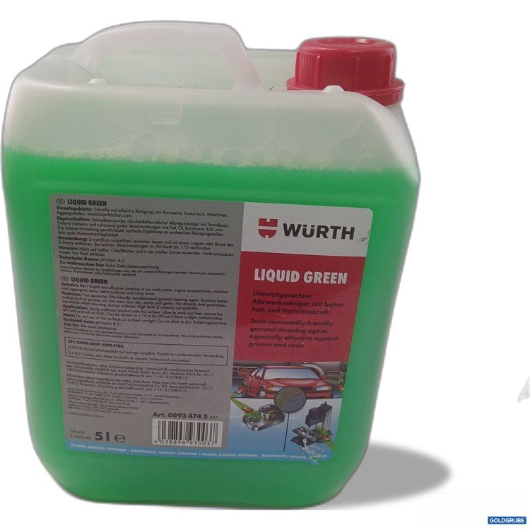 Artikel Nr. 444284 Artikel Nr. 444284: Würth Liquid Green 5l