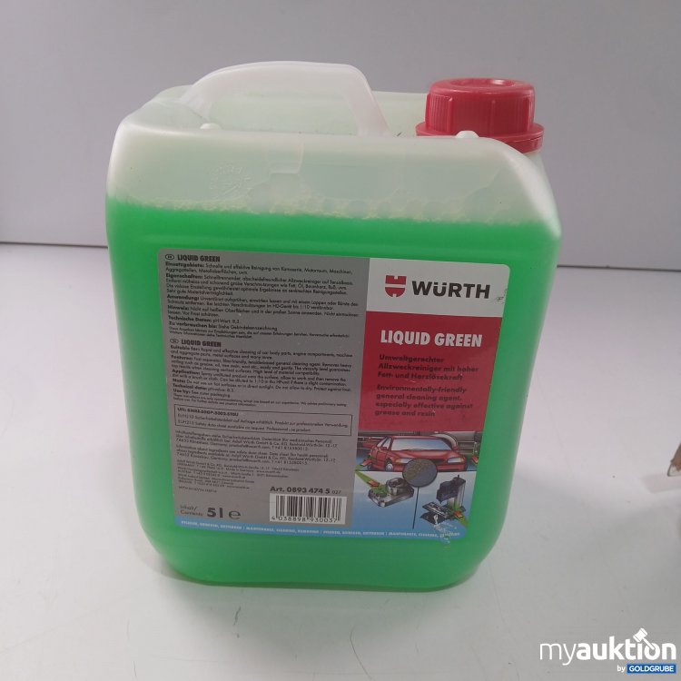 Artikel Nr. 444284 Artikel Nr. 444284: Würth Liquid Green 5l