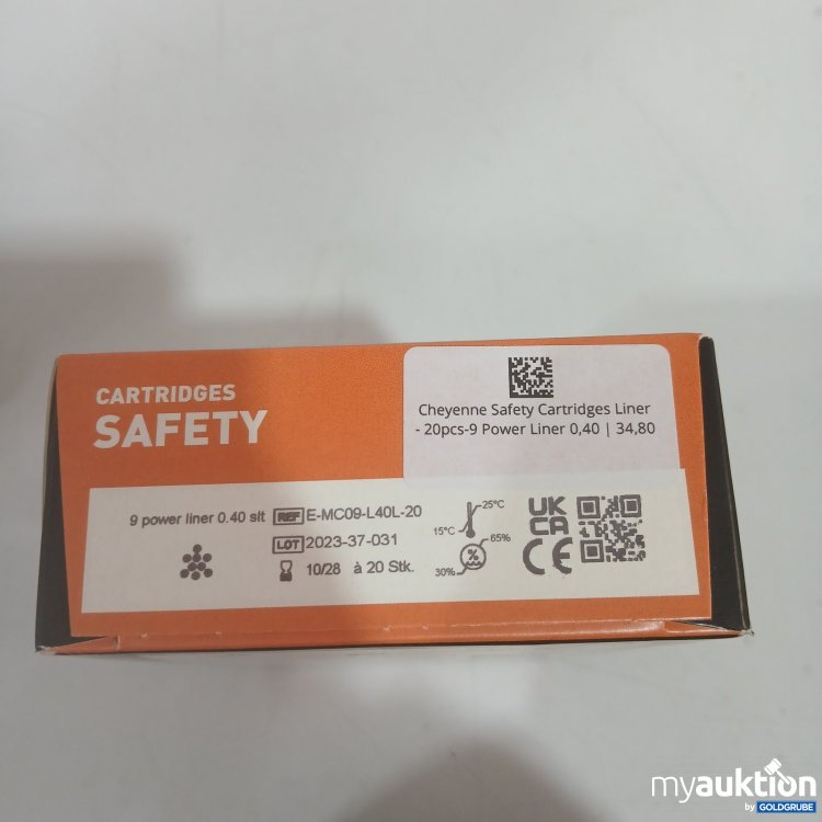 Artikel Nr. 465284: Cheyenne Safety Cartridges Liner 0,40 20Stk