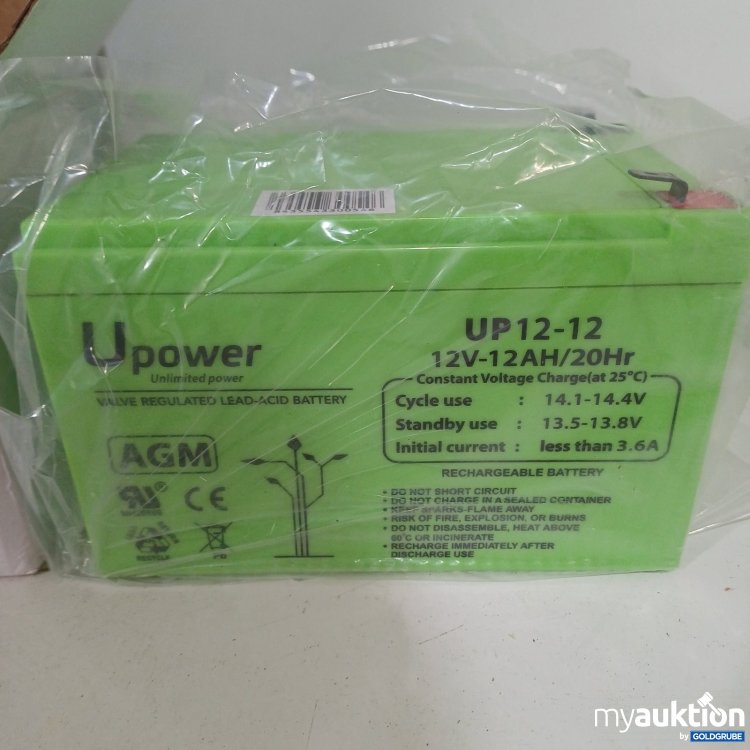 Artikel Nr. 467284: Upower UP12-12 12V-12AH Bleiakku