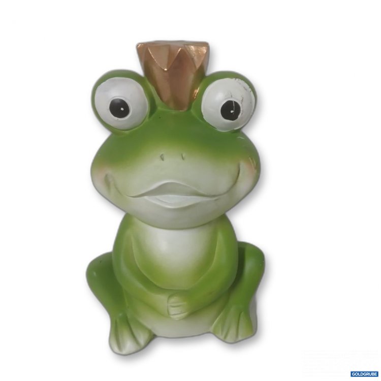 Artikel Nr. 913284: Frosch Figur mit Krone