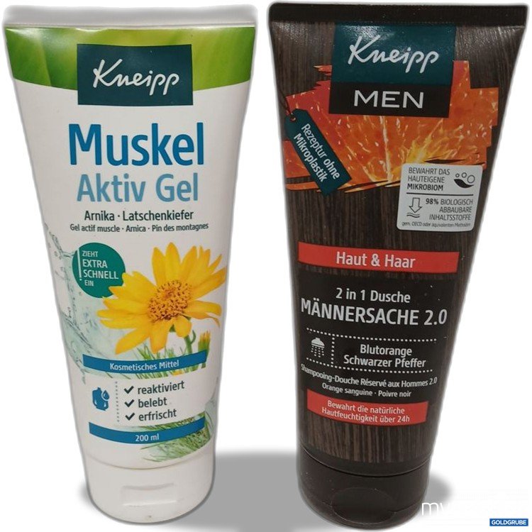 Artikel Nr. 918284: Kneipp Muskel Aktiv Gel 200 ml und Kneip Men 2in1 Dusche 200ml