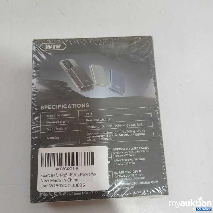 Artikel Nr. 977284 Artikel Nr. 977284: Powerbank für MagS laut Foto